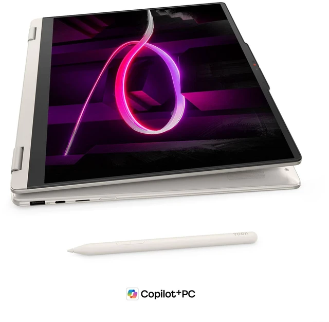 Alt view image 3 of 7 - Lenovo Yoga 7a 2-in-1 AMD Laptop, 16" IPS Glass HD,Ryzen AI 5 430,16GB, AMD Radeon 840M, 1TB SSD,Win 11 Home