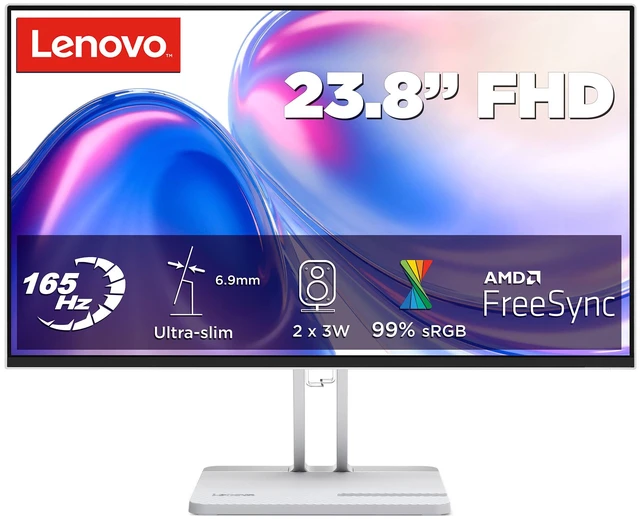 Main image of Lenovo L24-4r 23.8-inch IPS FHD 165hz Speakers Monitor