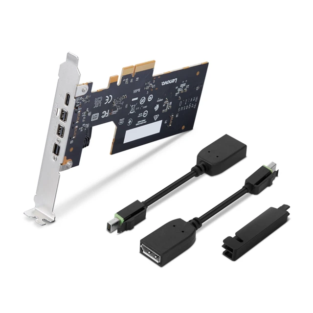 Alt view image 2 of 2 - Lenovo ThinkStation Thunderbolt 4 PCIe Expansion Card with HP Bracket