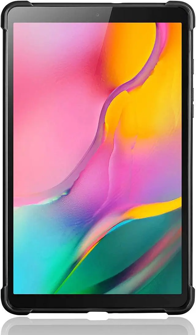 Alt view image 2 of 7 - Galaxy Tab A 8.0 Case, Premium TPU Skin Case Cover Ultra Thin and Lightweight Protection with Camera & Charging Port Cut-Outs for Samsung Galaxy Tab A 8.0 2019 T290/T295 [Black]