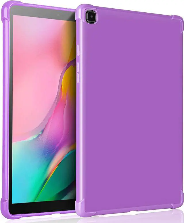 Main image of Galaxy Tab A 8.0 Case, Premium TPU Skin Case Cover Ultra Thin and Lightweight Protection with Camera & Charging Port Cut-Outs for Samsung Galaxy Tab A 8.0 2019 T290/T295 [Purple]