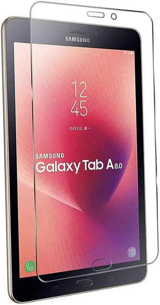 Alt view image 2 of 7 - Galaxy Tab A A2 S Case (2017) T380/T385, Heavy Duty Durable Rugged Case with Screen Protector Stand, Strap for Samsung Galaxy Tab A A2s 2017 SM-T380 (Green)