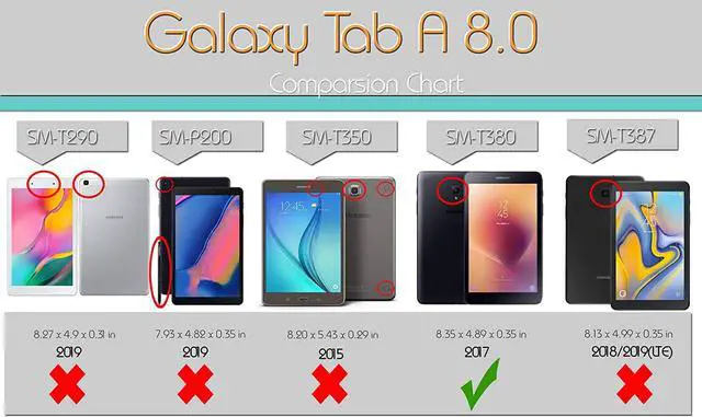 Alt view image 4 of 7 - Galaxy Tab A A2 S Case (2017) T380/T385, Heavy Duty Durable Rugged Case with Screen Protector Stand, Strap for Samsung Galaxy Tab A A2s 2017 SM-T380 (Green)