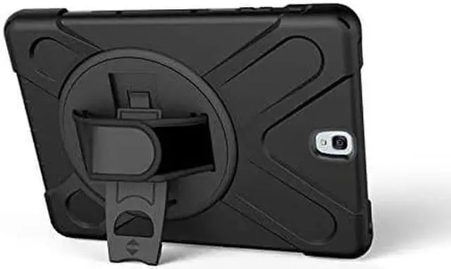 Alt view image 3 of 4 - Galaxy Tab S4 10.5 T830 Case by Shockproof Heavy Duty Military Armor Kybrid Case Cover Kickstand for Samsung Galaxy Tab S4 10.5 SM-T830 (Shield Black)