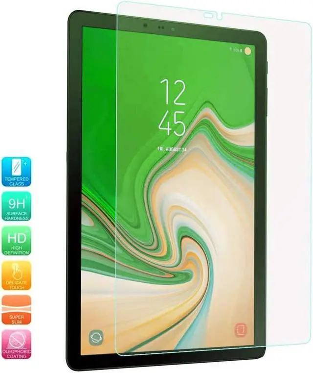 Alt view image 2 of 3 - Galaxy Tab S4 10.5 Inch Case by Heavy Duty Shield Rotating Palmstrap Kickstand Shoulder Strap Tempered Glass Screen Protector for Samsung Galaxy Tab S4 10.5 T830 SM-T830 (2018) (Black)