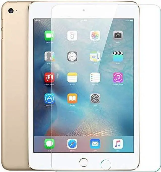 Alt view image 4 of 7 - Screen Protector Tempered Glass Film for Apple iPad Mini 4/5 4th 5th Gen, 9H Hardness Clear Self-Adhere, Easy to install, Anti-Scratch (Single Pack) [Tempered Glass Protector]