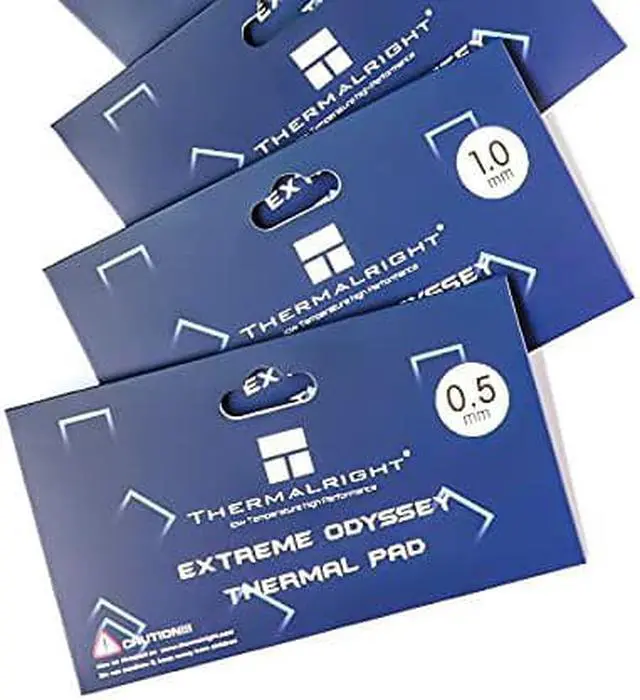 Alt view image 6 of 7 - Thermalright Extreme Odyssey Thermal Pad 120x20x0.5mm, 12.8W/mK, Silicon Based, for heatsinks Coolers ICS, Long Lasting Performance, not Electric Conductive