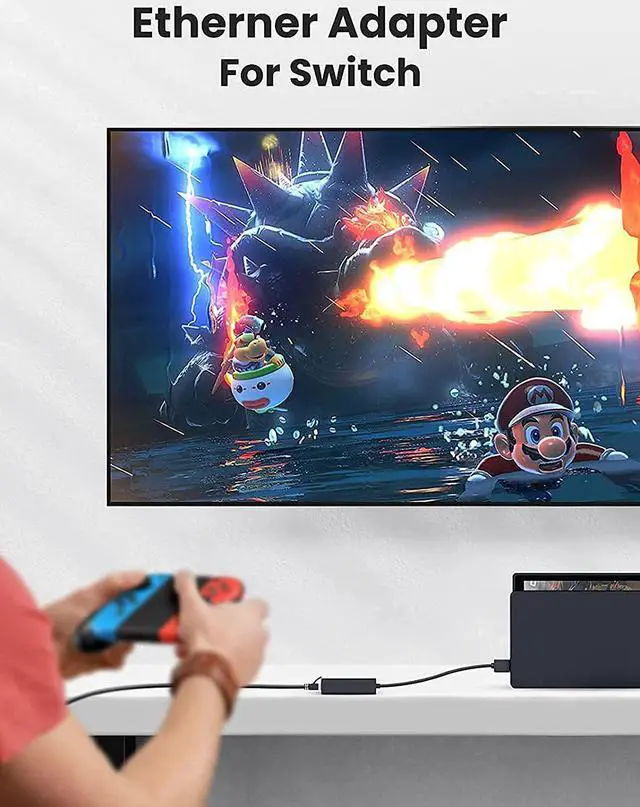 Alt view image 3 of 7 - UGREEN Ethernet Adapter USB 2.0 to 10 100 Wired Adapter Bundle with UGREEN Cat 8 Ethernet Cable Braided 40Gbps 2000Mhz 6FT