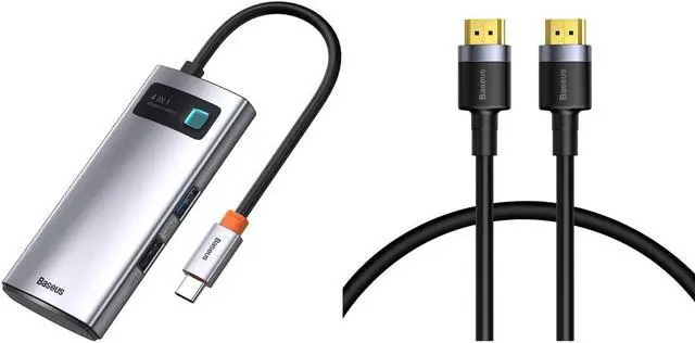 Main image of 4-in-1 USB C Hub & 4K HDMI Cable