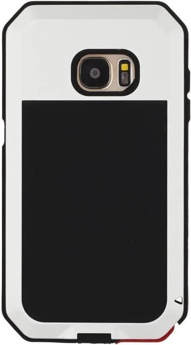 Alt view image 2 of 7 - Galaxy S7 Case,Mangix 3C-Aone Gorilla Glass Luxury Aluminum Alloy Protective Metal Extreme Shockproof Military Bumper Finger Scanner Cover Shell Case Skin Protector for Samsung Galaxy S7 (Silver)