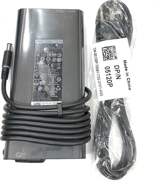 Main image of New Version Slim Dell 240 Watt Replacement AC Adapter for Dell Precision 7730 P/N: KJXPP 450-AHHE