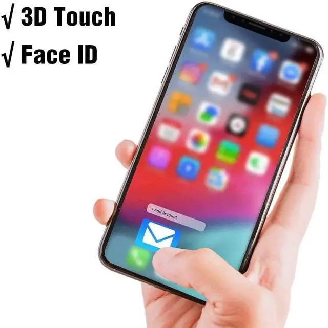 Alt view image 5 of 6 - for iPhone XR Screen Replacement 6.1 inch Touch Screen LCD Display Digitizer iPhone Xr Frame Assembly Repair Tool and Adhesive Strips Compatible with Model A1984, A2105, A2106, A2108