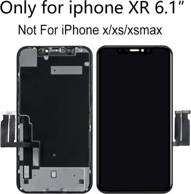 Main image of for iPhone XR Screen Replacement,LCD Display Touch Screen Assembly,Compatible with iPhone XR Screen Replacement 6.1 inch (Model A1984, A2105, A2106, A2108) with Screen Protector and Repair Tools