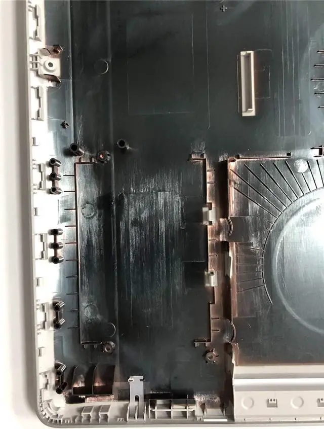 Alt view image 6 of 7 - New Replacement for HP 17-by 17T-by 17-CA 17G-CR 17G-CS 17.3" Laptop Lower Base Bottom Case Cover Assembly Part L22508-001 6070B1308207 Natural Silver - OEM