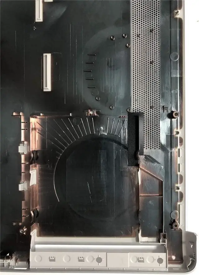 Alt view image 7 of 7 - New Replacement for HP 17-by 17T-by 17-CA 17G-CR 17G-CS 17.3" Laptop Lower Base Bottom Case Cover Assembly Part L22508-001 6070B1308207 Natural Silver - OEM