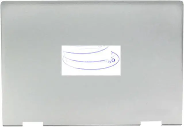 Alt view image 2 of 7 - Original for HP Envy X360 Convertible 15-BP 15M-BP 15M-BQ 15M-BP111DX 15M-BP012DX 15M-BP021DX LCD Back Cover Lid Top Case Rear lid 4600BX0G000 924344-001 Silver - OEM