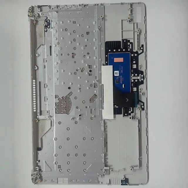 Alt view image 6 of 6 - Replacement for HP 17t-by 17z-ca 17-by 17-ca Laptop Upper Case Palmrest Keyboard Touchpad Assembly Part with ODD L92785-001 Top Cover Sliver 2020 Year, Silver, 17.3 inch - OEM