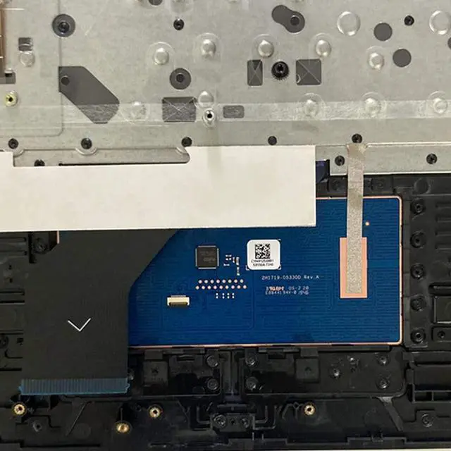 Alt view image 3 of 5 - Replacement for HP Pavilion17BY 17-by 17CA 17-CA Laptop Upper Case Palmrest Backlit Keyboard Touchpad Assembly Part L22749-001