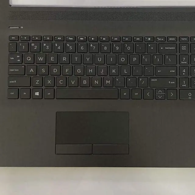 Alt view image 4 of 5 - Replacement for HP Pavilion17BY 17-by 17CA 17-CA Laptop Upper Case Palmrest Backlit Keyboard Touchpad Assembly Part L22749-001