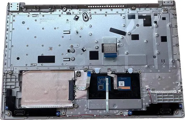 Alt view image 2 of 7 - Replacement for Lenovo IdeaPad 320-15 320-15IKB 330-15AST 80xs0024us Laptop Upper Case Palmrest Keyboard Touchpad Assembly Part 5CB0N86311 SN20M63090 Top Cover Sliver - OEM
