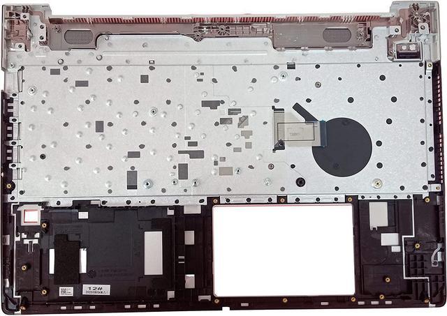 Alt view image 2 of 7 - New Replacement for HP Probook 450 455R G6 450 455 G7 Laptop Upper Case Palmrest Non-Backlit Keyboard Assembly Part Top Sliver 15 inch
