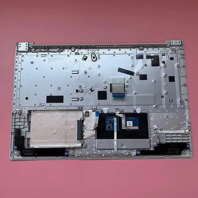 Alt view image 4 of 7 - Replacement for Lenovo IdeaPad 320-15 320-15IKB 330-15AST 80xs0024us Laptop Upper Case Palmrest Keyboard Touchpad Assembly Part 5CB0N86311 SN20M63090 Top Cover Sliver - OEM
