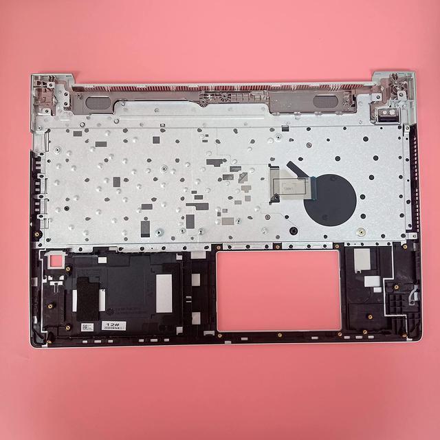 Alt view image 3 of 7 - New Replacement for HP Probook 450 455R G6 450 455 G7 Laptop Upper Case Palmrest Non-Backlit Keyboard Assembly Part Top Sliver 15 inch