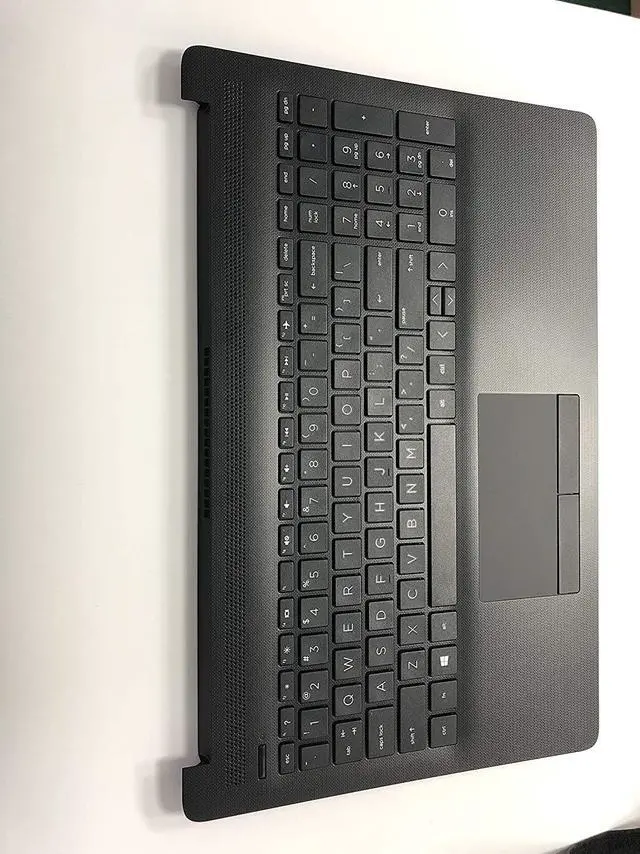 Alt view image 4 of 5 - Replacement for HP 15-DA 15-DB 15-DR 15-DA0053WM 15-DA0012DX 15-DA0073WM Trackpad AHS US 15.6" Laptop Upper Case Palmrest Keyboard Touchpad Assembly Part L20387-001 AP29M000400 Black - OEM