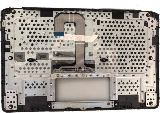 Alt view image 2 of 7 - Original New Replacement for HP CB14G5 Chromebook 14 G5 Laptop Upper Case Palmrest Keyboard Assembly Part L14355-001 L14354-001 Top Cover Black - OEM