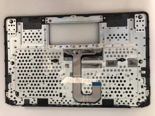 Alt view image 7 of 7 - Original New Replacement for HP CB14G5 Chromebook 14 G5 Laptop Upper Case Palmrest Keyboard Assembly Part L14355-001 L14354-001 Top Cover Black - OEM
