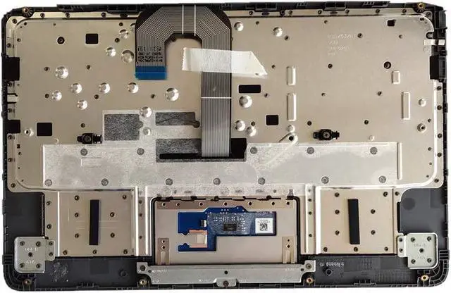 Alt view image 2 of 7 - Replacement for HP Chromebook 11 G6 EE Laptop Upper Case Palmrest Keyboard Touchpad Assembly Part L14921-001 - OEM