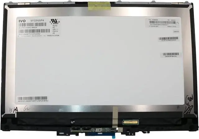 Alt view image 2 of 6 - for Lenovo Yoga 720-13IKB 13.3" FHD 1920x1080 LCD Touch Screen Digitizer Assembly with Bezel 5D10N24290 Tested - OEM