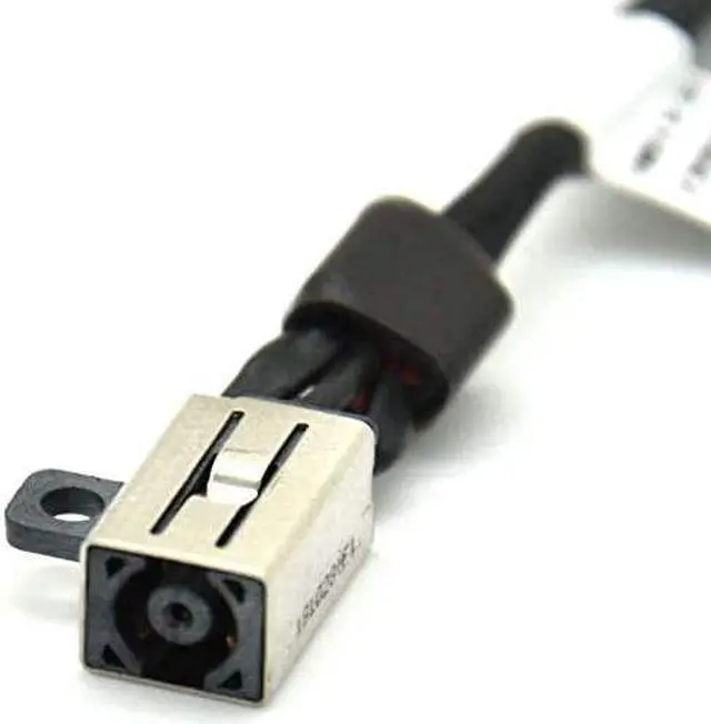 Alt view image 2 of 7 - Replacement DC Jack Power Cable Charging Port Harness for Dell XPS 15 9550 9560 P56F Precision 5510 5520 Series 64TM0 064TM0 AAM00 DC30100X300 DC30100X200 - OEM