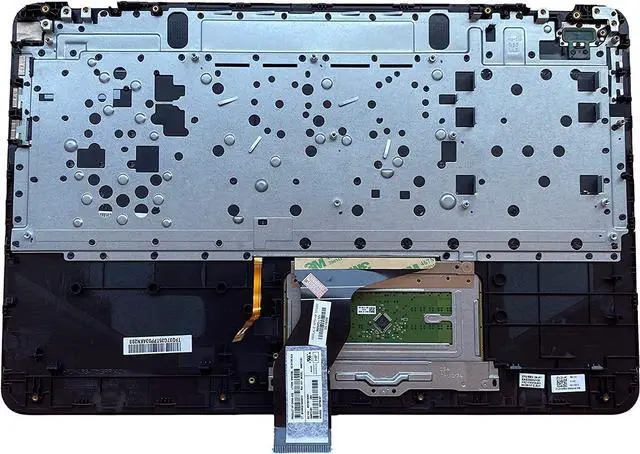 Alt view image 2 of 7 - Original Replacement for HP 14-am 15-AX 15T-AX 15-ax Laptop Upper Case Palmrest Backit Keyboard Touchpad Assembly Part Top Cover 859735-001 - OEM