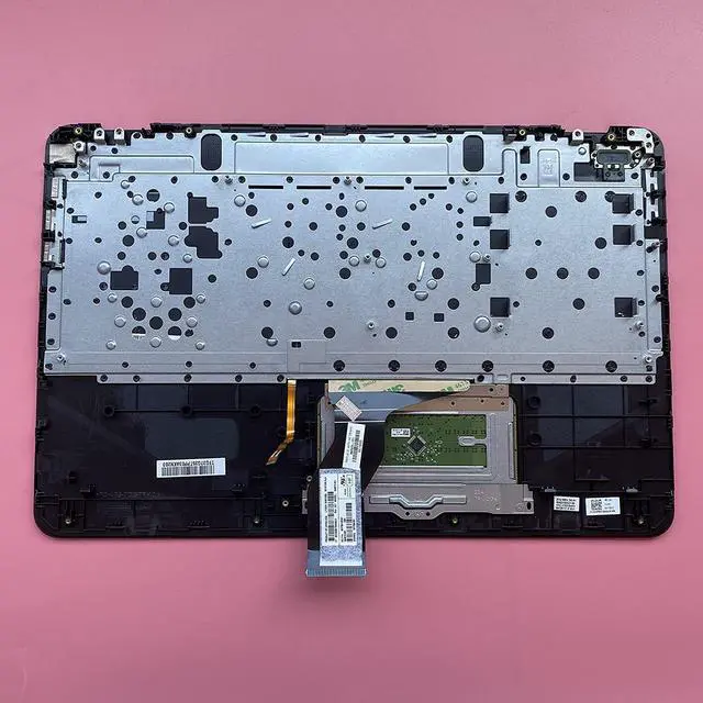 Alt view image 5 of 7 - Original Replacement for HP 14-am 15-AX 15T-AX 15-ax Laptop Upper Case Palmrest Backit Keyboard Touchpad Assembly Part Top Cover 859735-001 - OEM