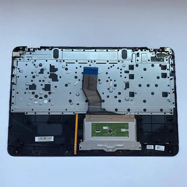 Alt view image 7 of 7 - Original Replacement for HP 14-am 15-AX 15T-AX 15-ax Laptop Upper Case Palmrest Backit Keyboard Touchpad Assembly Part Top Cover 859735-001 - OEM