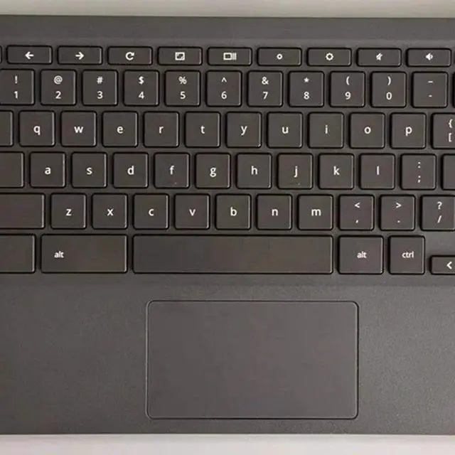 Alt view image 3 of 7 - Original Replacement for HP Chromebook 11A G6 EE Laptop Upper Case Palmrest Keyboard Touchpad Assembly Part Top Cover L92224-001 L52192-001 - OEM
