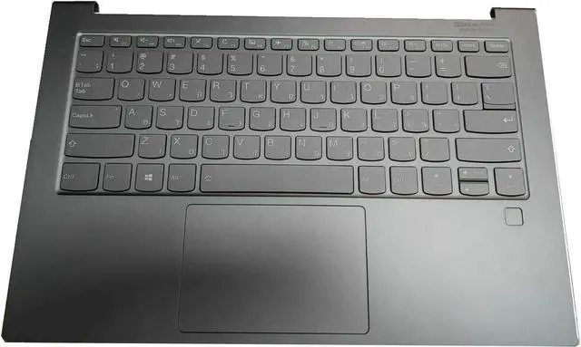 Main image of Replacement for Lenovo Trackpad 81Q9002GUS Yoga C940-14IIL Laptop Upper Case Palmrest Keyboard Touchpad Assembly Part 5CB0U44246 5CB0W43456 Top Cover Grey - OEM