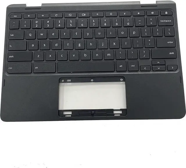 Main image of Replacement for Lenovo 1st Gen 300E Chromebook Type 81H0 Laptop Upper Case Palmrest Keyboard Assembly Part 5CB0Q93995 Top Cover Black - OEM