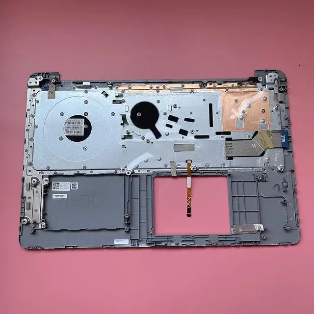 Alt view image 4 of 7 - Replacement for Dell 15 5565 5567 Laptop Upper Case Palmrest Backlit Keyboard Assembly Part PT1NY 0PT1NY Top Cover
