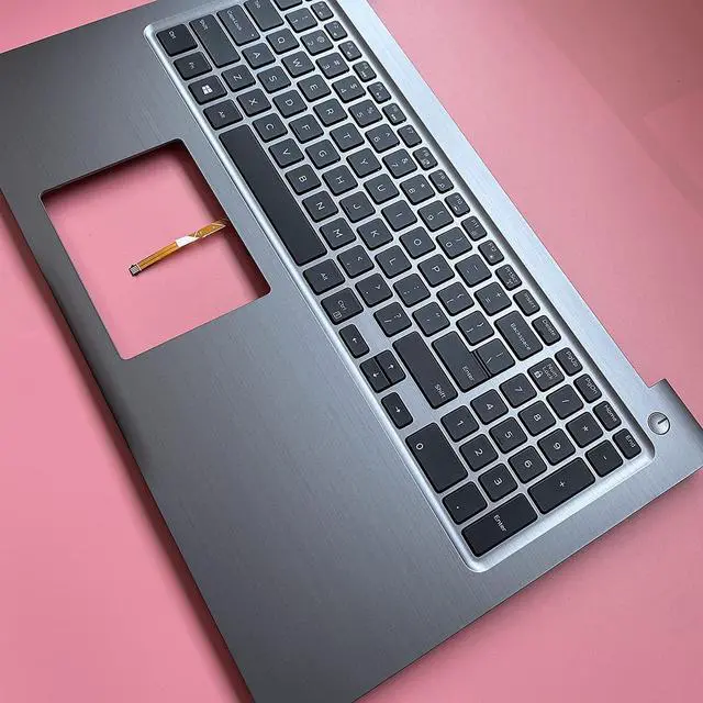 Alt view image 5 of 7 - Replacement for Dell 15 5565 5567 Laptop Upper Case Palmrest Backlit Keyboard Assembly Part PT1NY 0PT1NY Top Cover