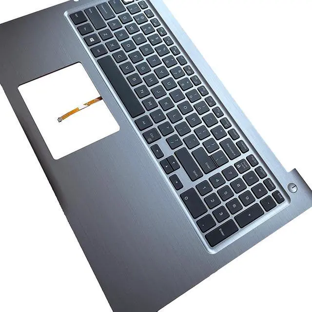 Alt view image 6 of 7 - Replacement for Dell 15 5565 5567 Laptop Upper Case Palmrest Backlit Keyboard Assembly Part PT1NY 0PT1NY Top Cover