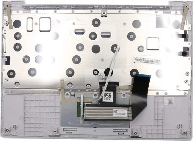 Alt view image 2 of 4 - Replacement for Lenovo 11" C330 Chromebook Laptop Upper Case Palmrest Keyboard Touchpad Assembly Part 5CB0S72816 Top Cover White - OEM