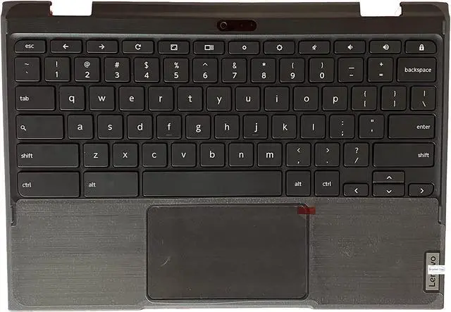 Main image of Replacement for Lenovo Chromebook 500e 2nd Gen Laptop Upper Case Palmrest Keyboard Touchpad Assembly Part 5CB0T79601 Top Cover - OEM