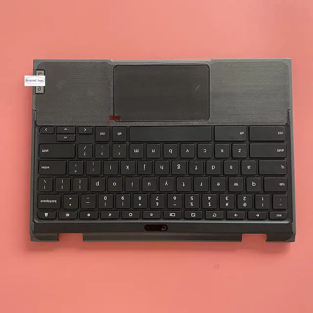 Alt view image 3 of 7 - Replacement for Lenovo Chromebook 500e 2nd Gen Laptop Upper Case Palmrest Keyboard Touchpad Assembly Part 5CB0T79601 Top Cover - OEM