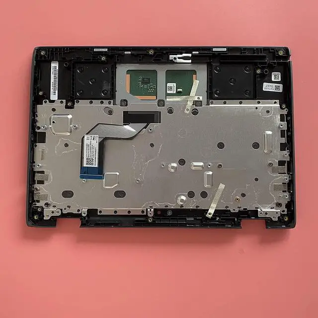 Alt view image 4 of 7 - Replacement for Lenovo Chromebook 500e 2nd Gen Laptop Upper Case Palmrest Keyboard Touchpad Assembly Part 5CB0T79601 Top Cover - OEM