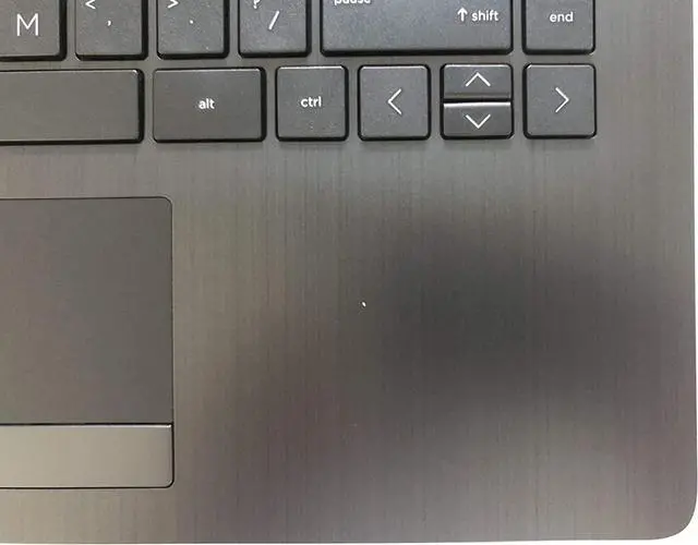 Alt view image 3 of 7 - Replacement for HP 14-cm 14T-cm 14Z-cm 14-CK 14-ck 14-cm 14-dg 14q-cs 14q-cy Laptop Upper Case Palmrest Keyboard Assembly Part L23241-001 L23491-001 6070B1306303 Top Cover Smoke Gray - OEM