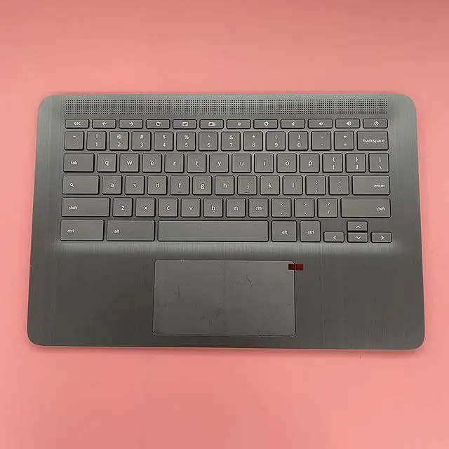 Alt view image 3 of 7 - Replacement for HP Chromebook 14 G6 CB14G6 CelN4000 15.6" Laptop Upper Case Palmrest Keyboard Touchpad Assembly Part L90459-001 - OEM