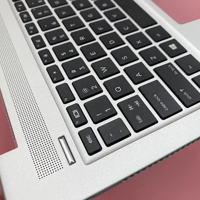 Alt view image 5 of 7 - Replacement for HP ProBook 445 445R 440 G6 Laptop Upper Case Palmrest Keyboard Assembly Part L44589-001 Top Cover,Silver,14 inch - OEM