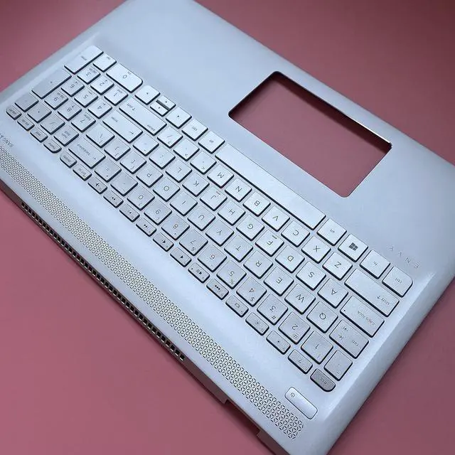 Alt view image 6 of 7 - Replacement for Hp 15-as Envy Notebook 15-AS 15 as 14-am14-an 15-ay Pavilion 14-AL 15-AU 15-aw Pavilion x360 11-u 13-u Laptop Upper Case Palmrest Backlit Keyboard Assembly Part 857799-001 Top Cover